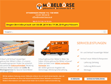 Tablet Screenshot of moebel-boerse.at